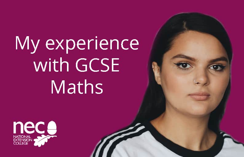 Rebecca studied GCSE Maths, Psychology and English Language with NEC. 