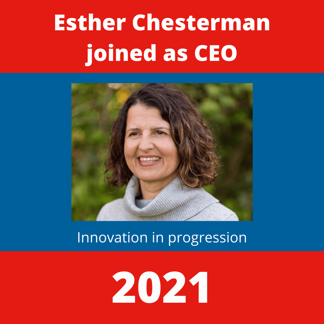 Esther Chesterman joined as CEO