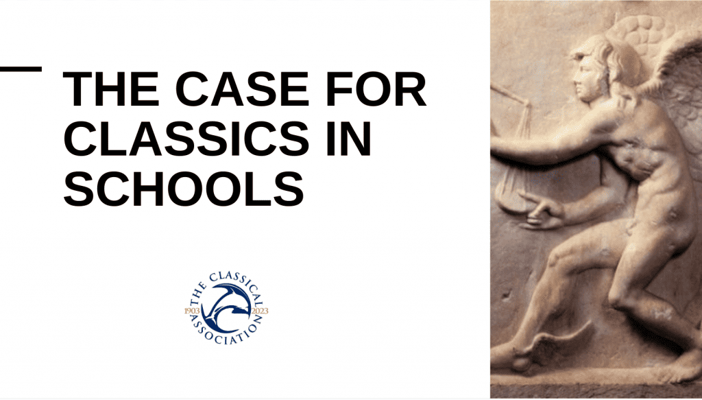 Image for The Case for Classics in Schools Part 1
