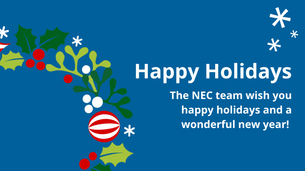 Happy Holidays from NEC