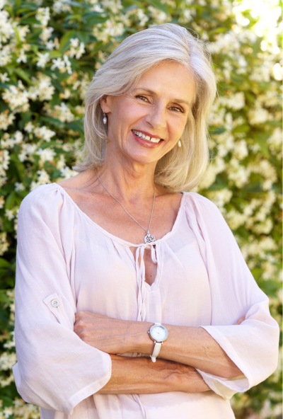 Smiling female tutor