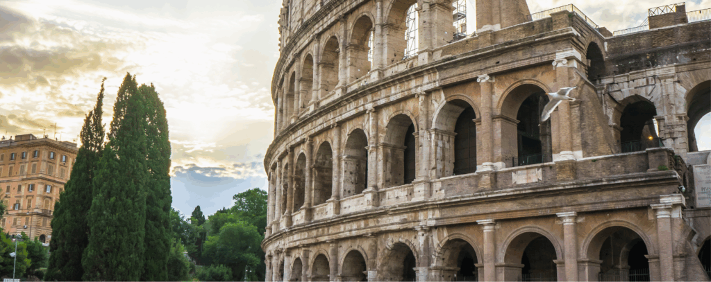 The Colosseum in Rome