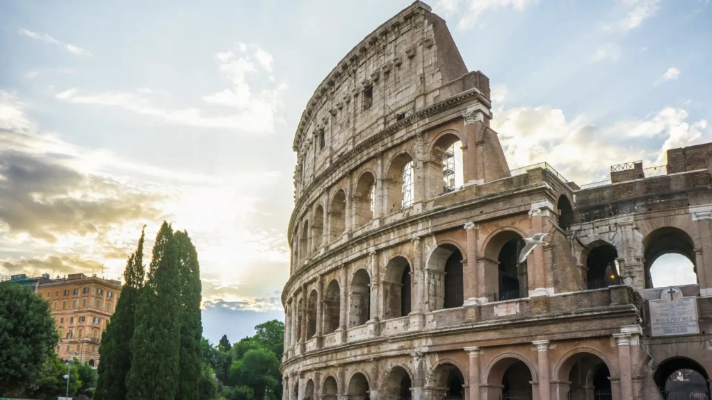 The Colosseum in Rome