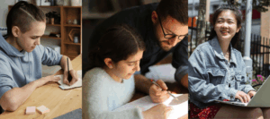 A selection of NEC representative students