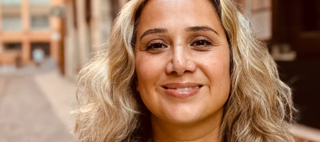 Maria spoke with NEC CEO Esther Chesterman about her experience of being a distance learner.